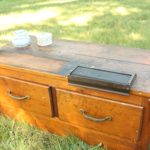 Unique, One of a Kind, Finger Printing Cabinet, Police, Home Decor, Furniture, Small Cabinet, Storage, Office, Craft Room, Photography Prop