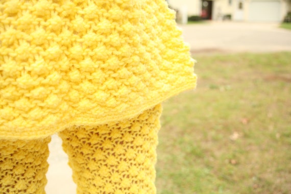 FALL SALE  - Vintage Yellow, Knit Pants, Sweater … - image 10