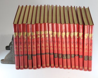 Antique Book Set 5 Volumes Goethes Werke Early 1900s Johann