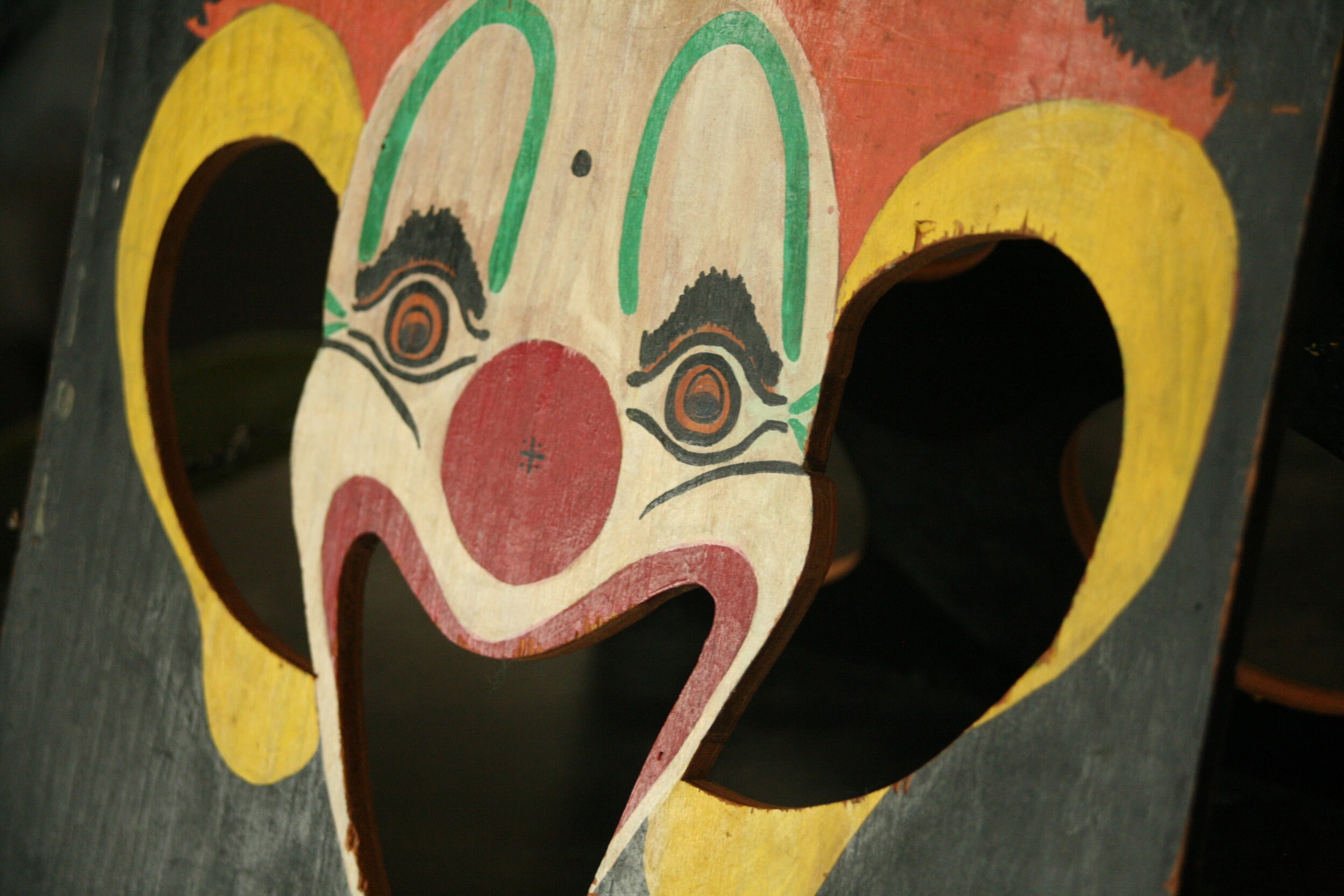 HALLOWEEN SALE Vintage Wood Carnival Crown Game 1950s Etsy