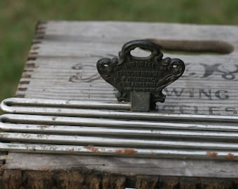 Antique Imperial Trouser Hanger Pynchon & Co Pat 1900 Cast Iron, Art Nouveau