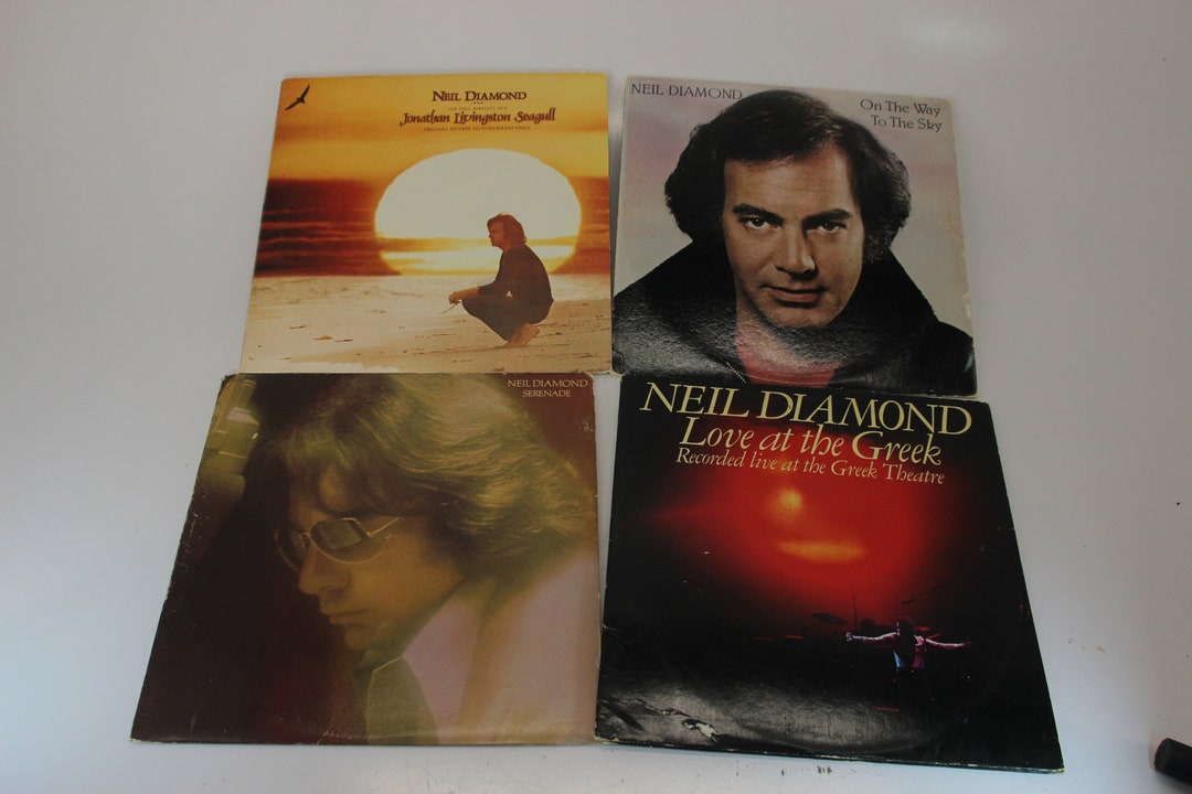 Set of 4 Neil Diamond Lp Record Album Vinyl Classic - Etsy