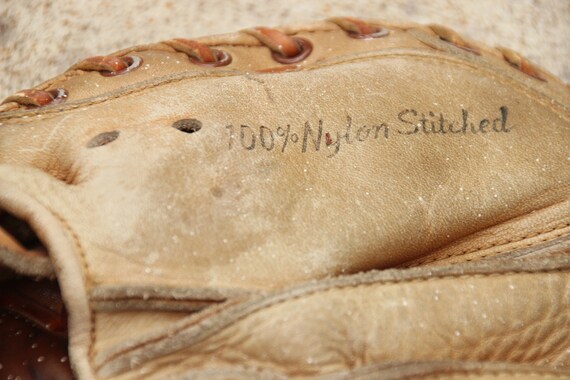 Set of 2, Vintage Catchers Mitt, Baseball Mitt, B… - image 8