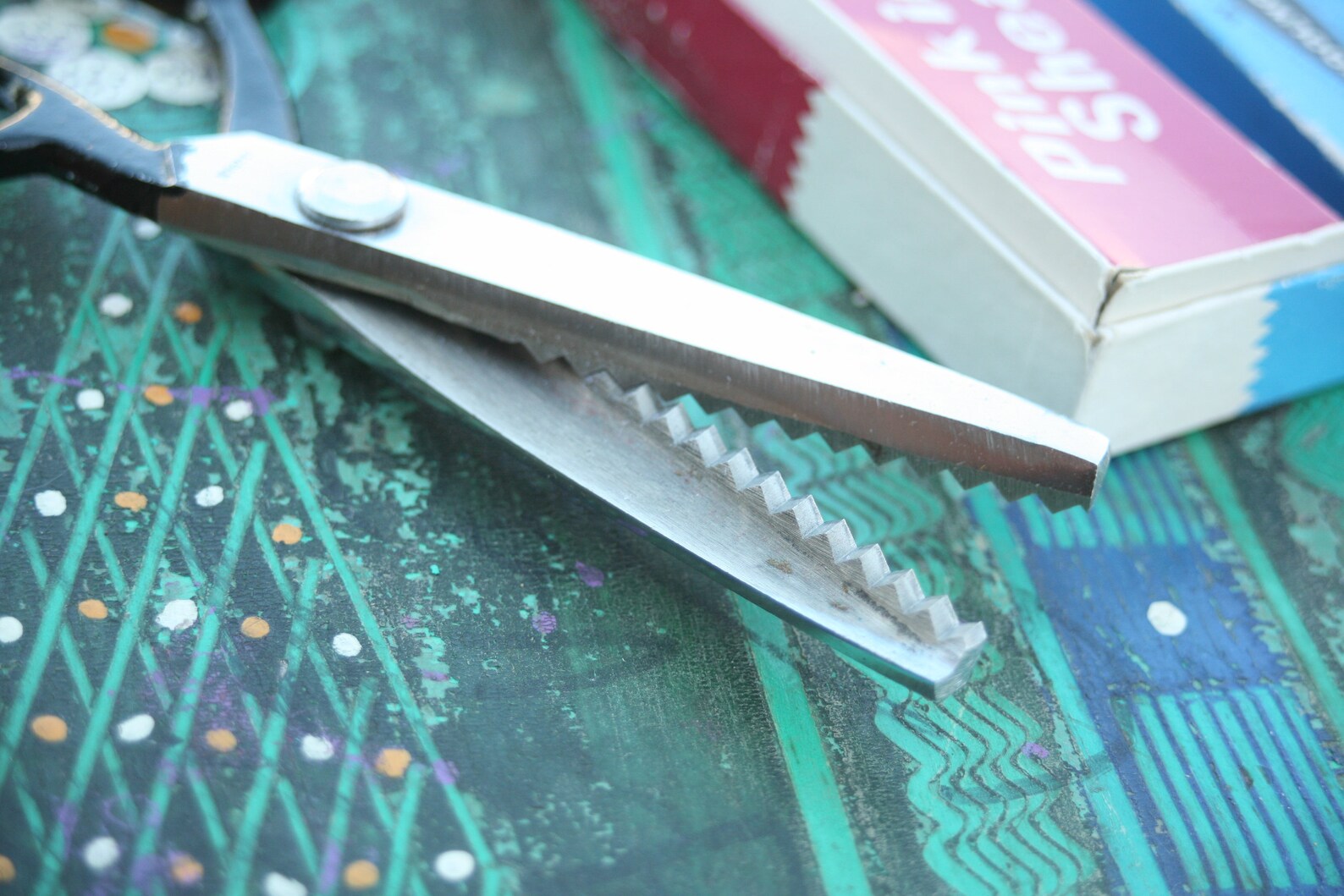 Vintage Woolworth's Pinking Shears Scissors Etsy