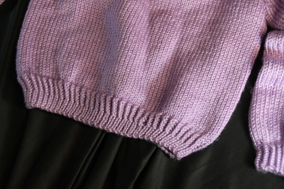 Vintage Children's Sweater, Handmade, Knit Sweate… - image 7