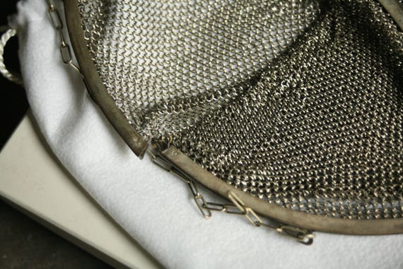 Vintage Metal 1920s Purse, Flapper Purse, Vintage… - image 4