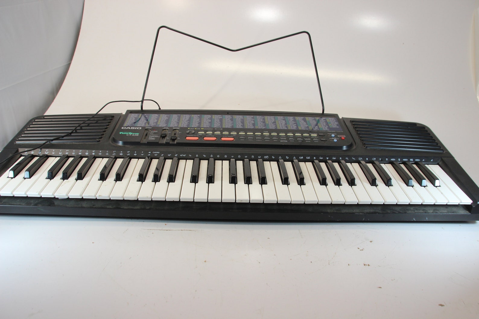 WORKING Vintage Casio Tone Bank Vintage Keyboard 1990 Etsy