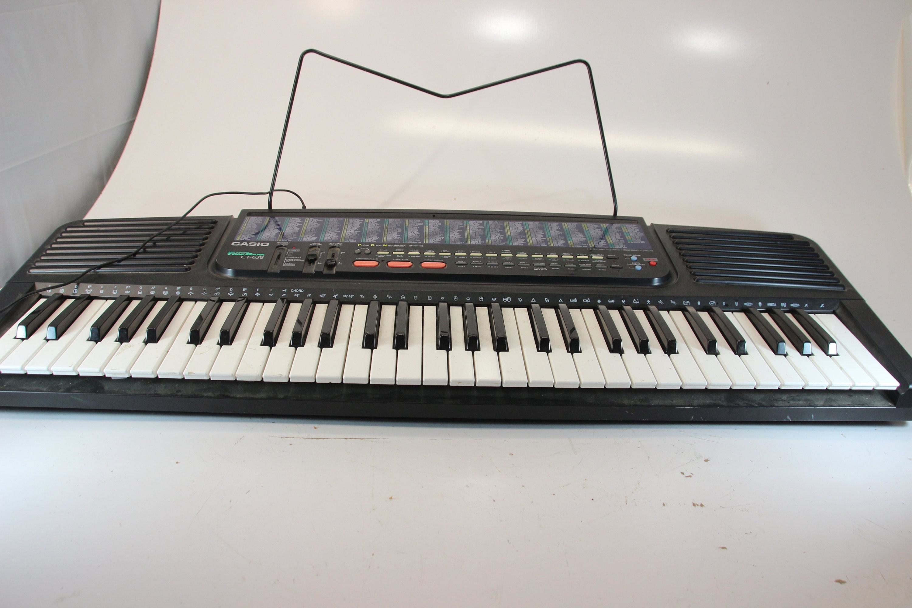 Nebu hjerne Forfølgelse WORKING Vintage Casio Tone Bank Vintage Keyboard 1990 - Etsy