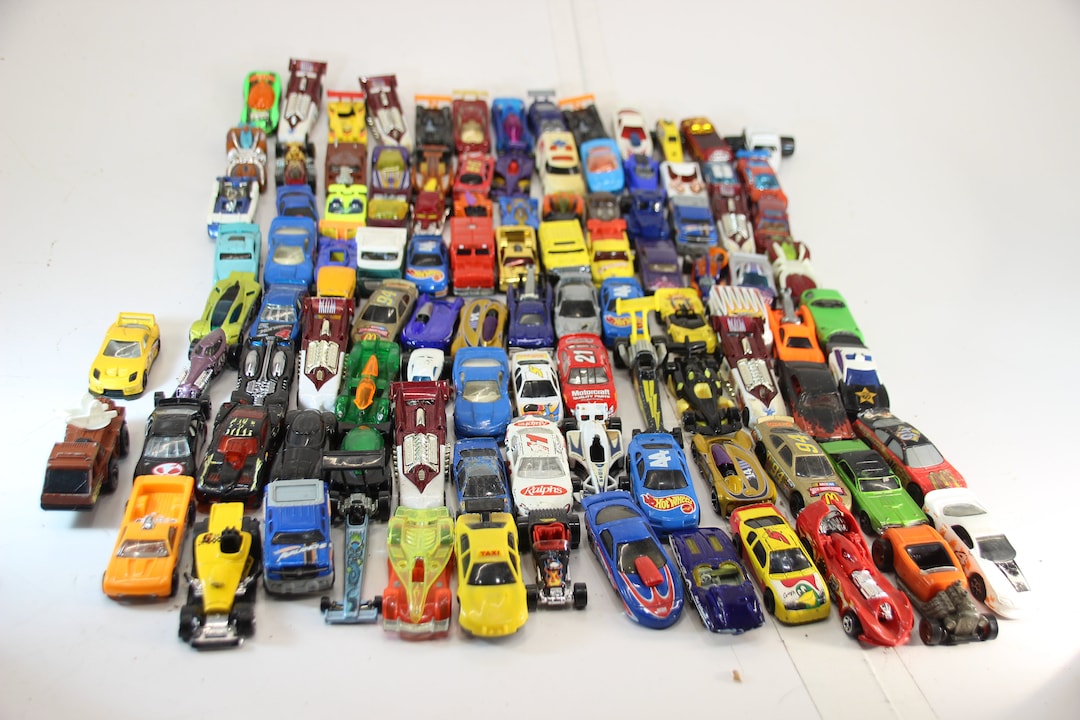 ヴィンテージ、107台セット、レースカー、ホットウィール