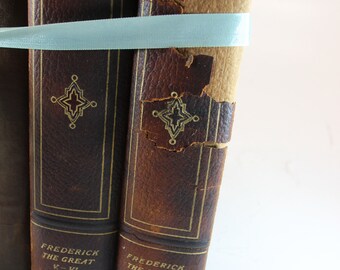 洋書『プロイセン国王陛下の宮殿および遊興の館の景観』by Broebes 4 冊セット、ヴィンテージの古い本、良好な状態、プロイセン王
