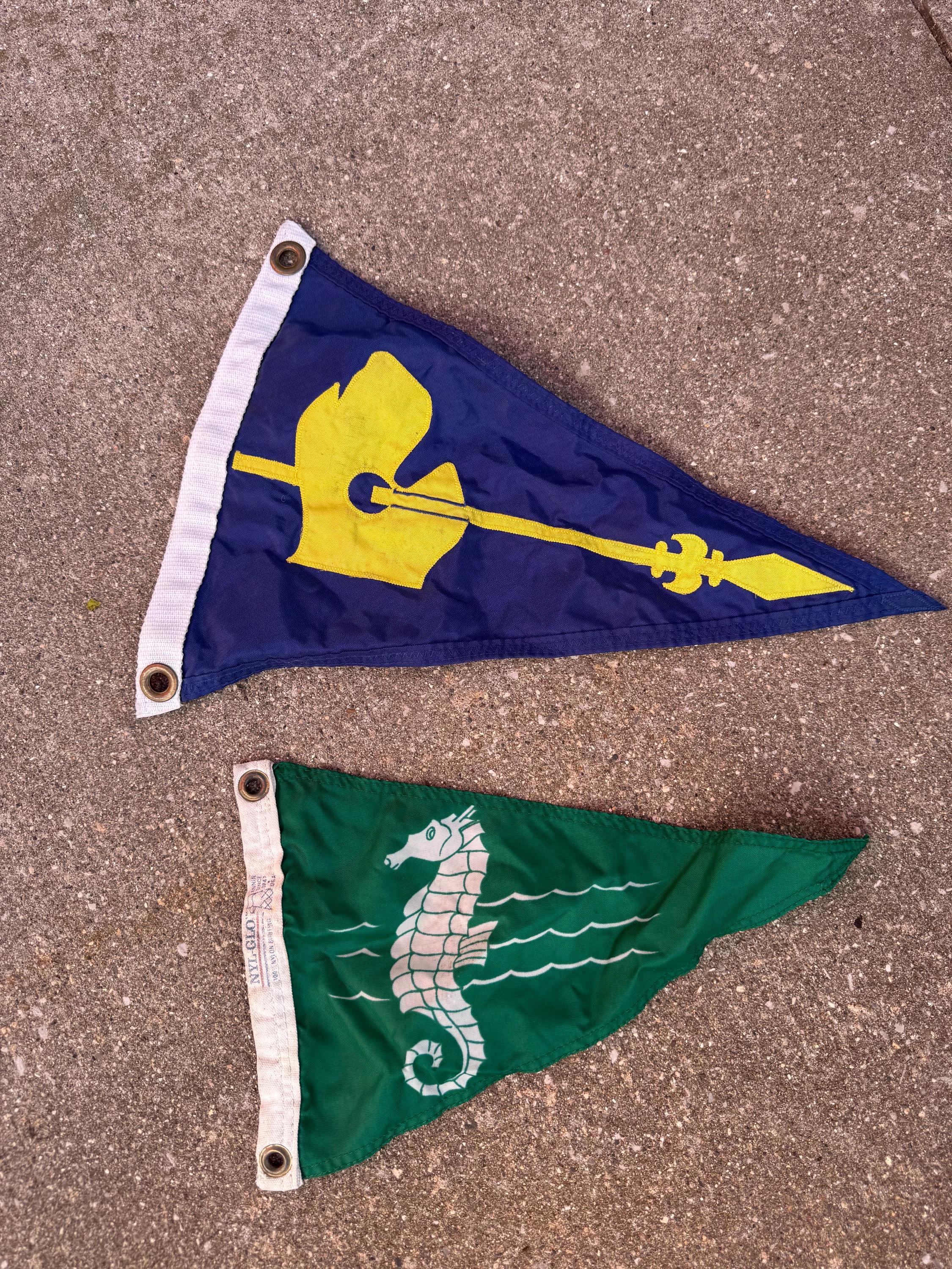 NEW Vintage Style 60's Lone Star Boat Flag Burgee Pennant NEW Vintage Style 60's Lone Star Boat Flag Burgee Pennant