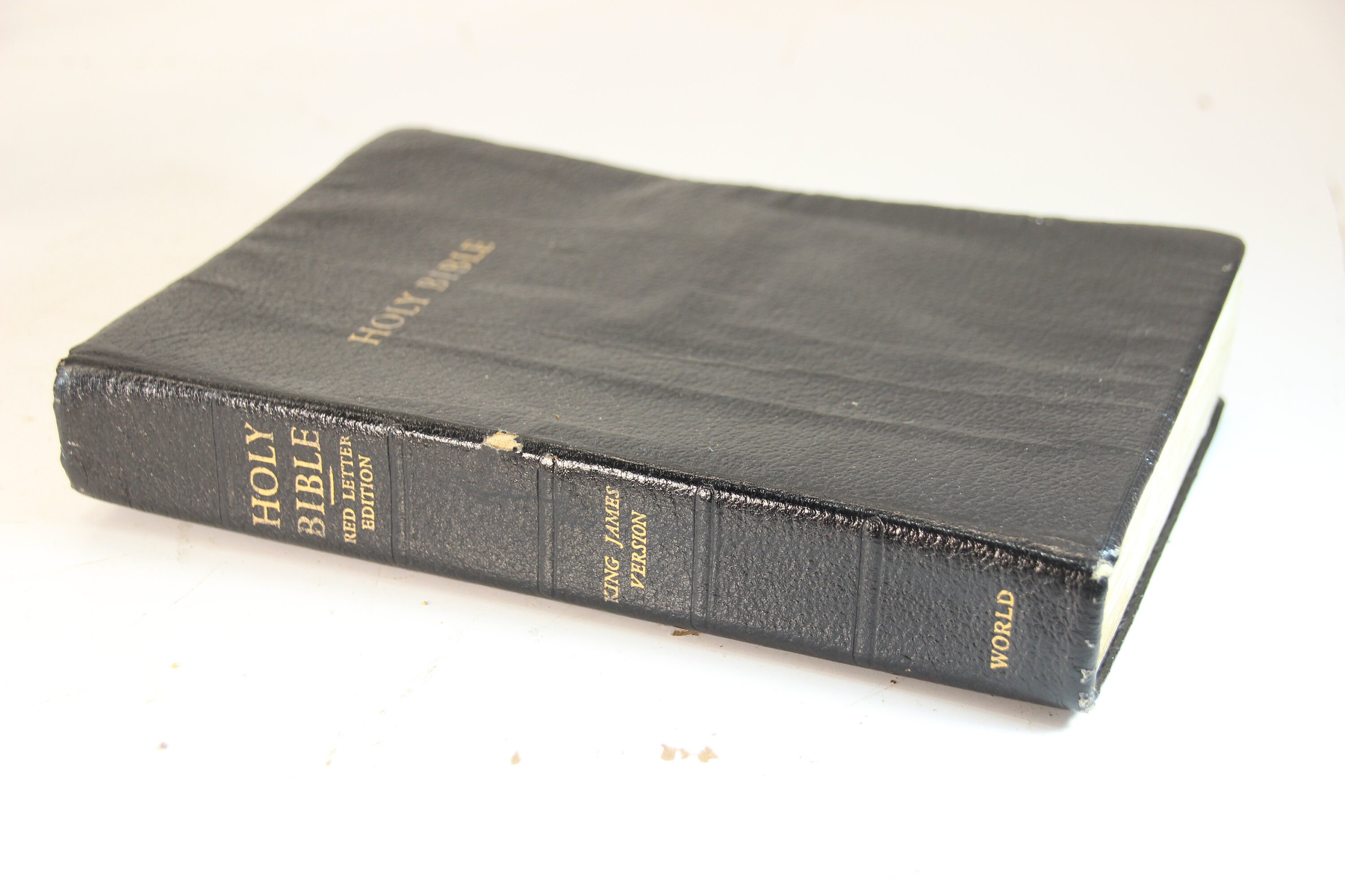 Vintage Black and Gold 1960's Bible Old Bible Holy Etsy