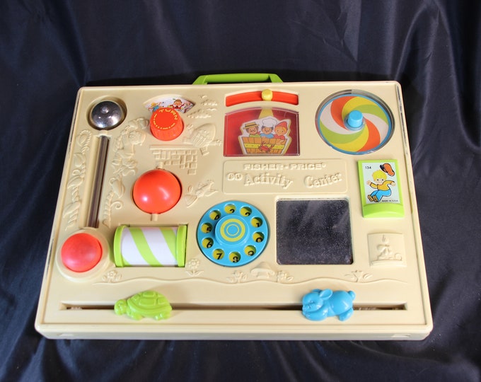 Vintage 1973, Fisher Price, Activity Center, Crib Toy, Fisher Price