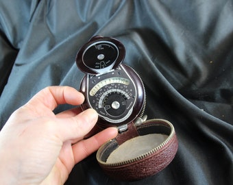 Vintage 1950's, German, Bertram Chrostar, Light Exposure Meter