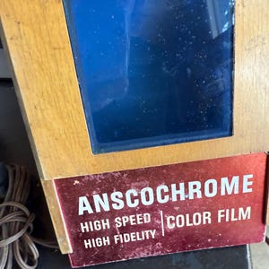Vintage Slide Viewer, Old Slides, Vintage Photography, Anscochrome Viewer, Light box, magnifying