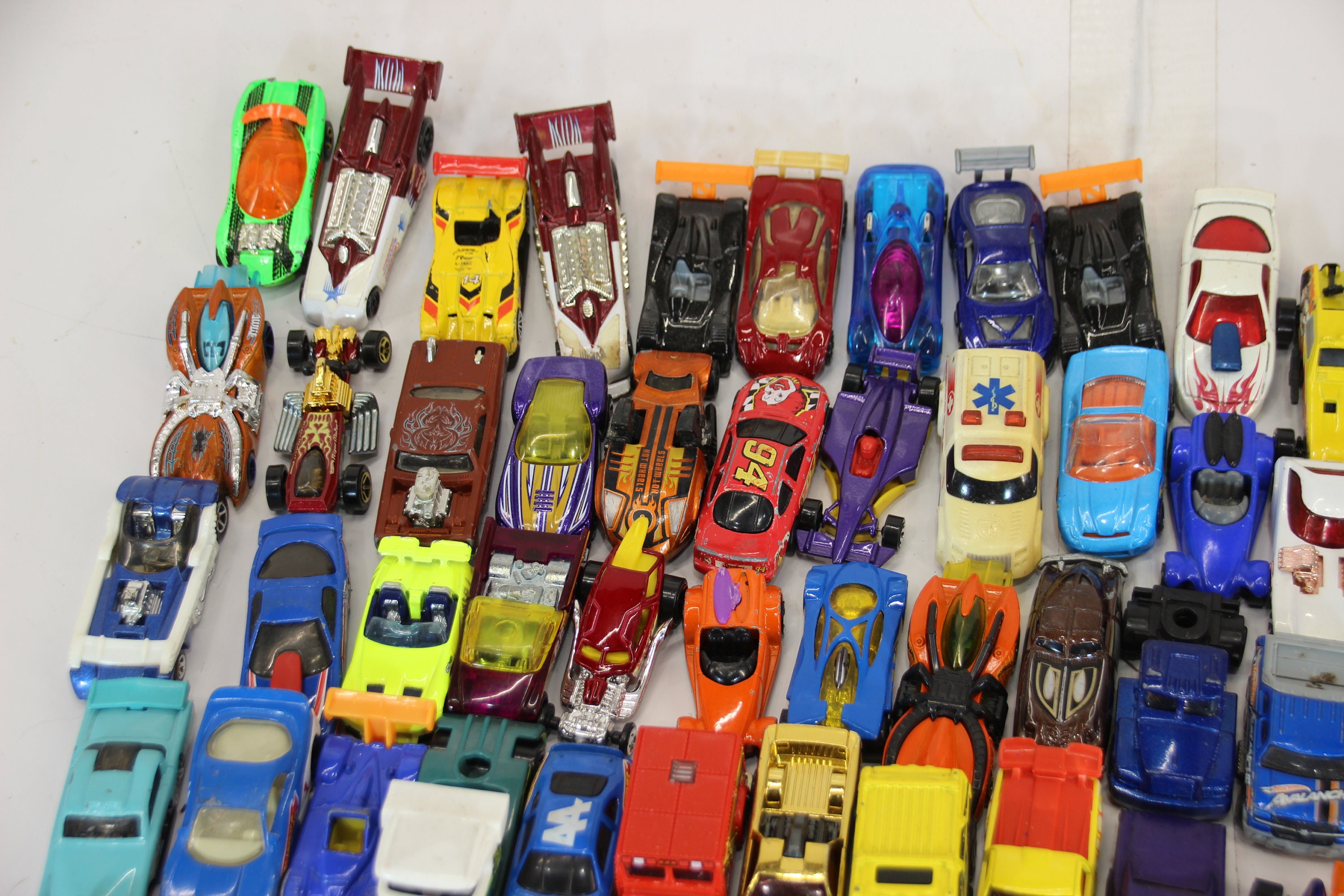 ヴィンテージ、107台セット、レースカー、ホットウィール 