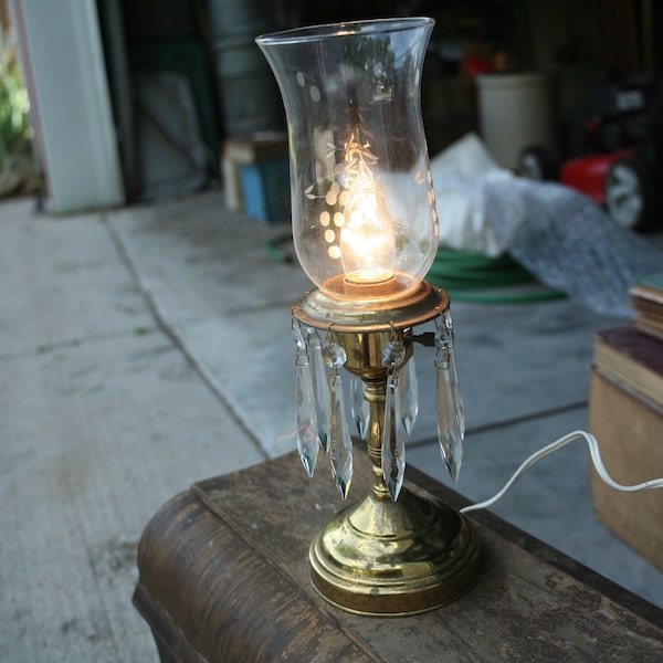 Antique Hurricane Lamps Etsy