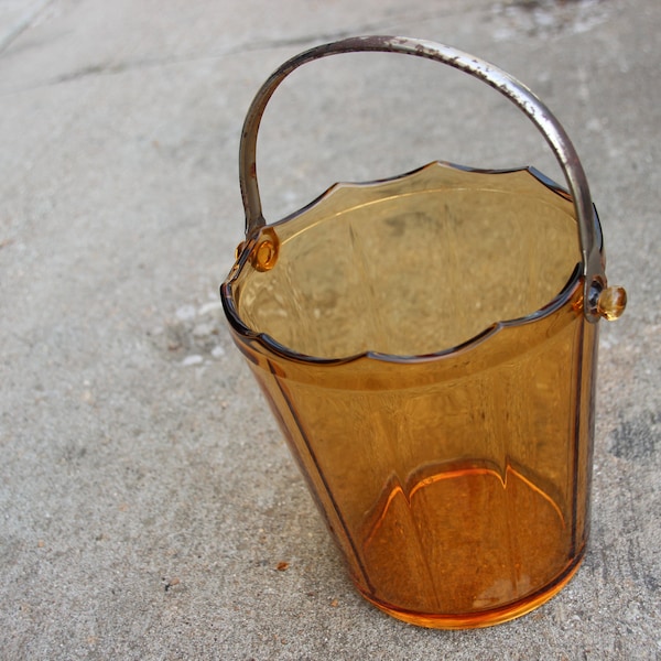 Glass Bucket Etsy