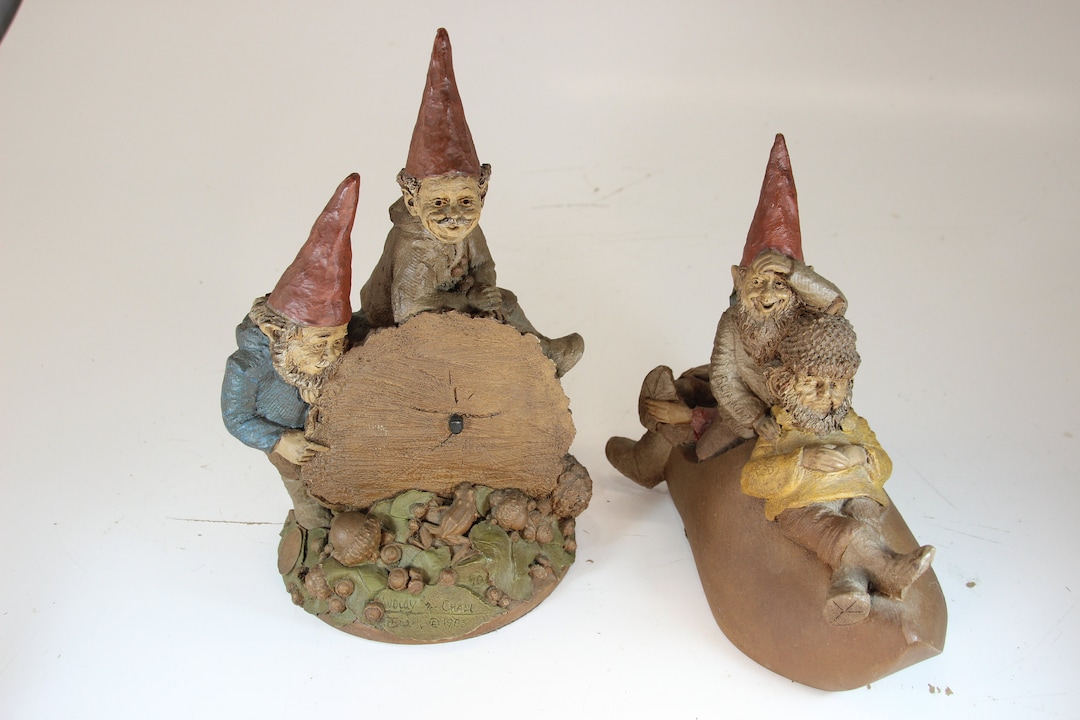 Set of 2, Tom Clark Creations, Winkin, Blinkin and Nod Gnome