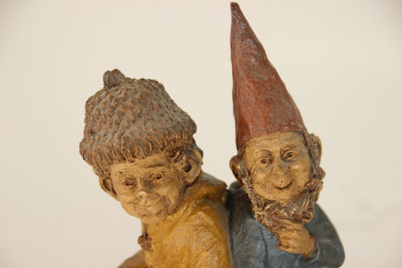 Heather and Jan, Tom Clark Creations, Gnome, Collectible, 1980s