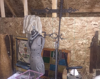 1880s Weathervane, Decoración del jardín, Decoración de la boda, Granero primitivo, Acero, Varilla de aligeramiento, Direcciones, Jardín