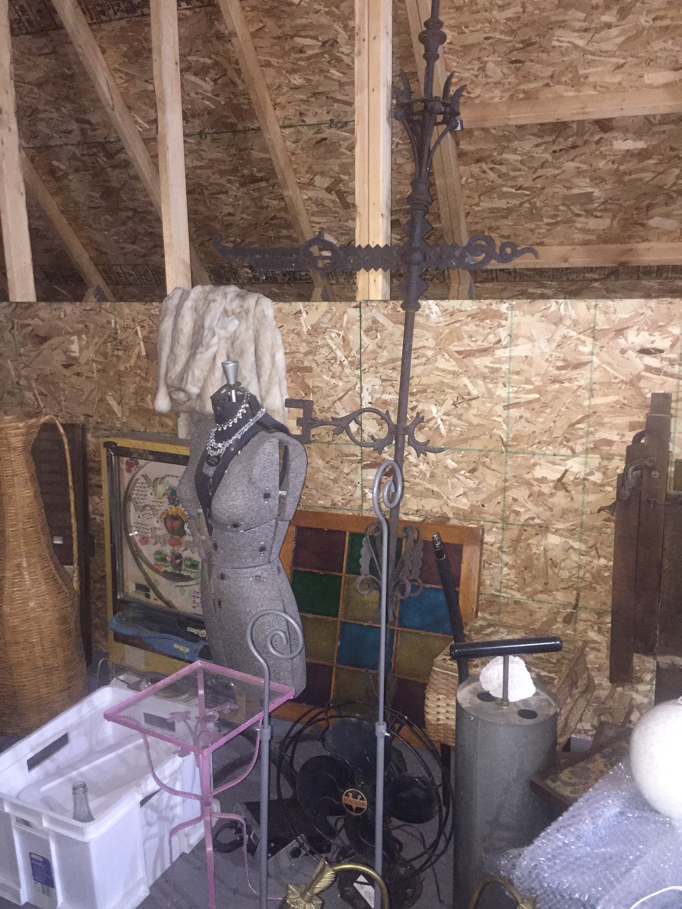 1880S Weathervane, Garden Decor, Wedding Barn Primitive, Steel, Lightening Rod, Directions