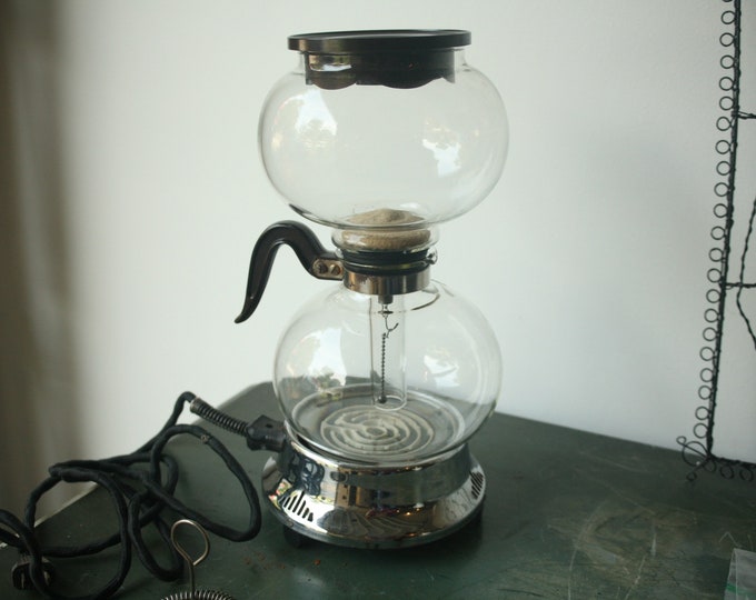 Vaculator, Corning, Coffee Maker, Hot Pot, Hot Plate, Corning Ware