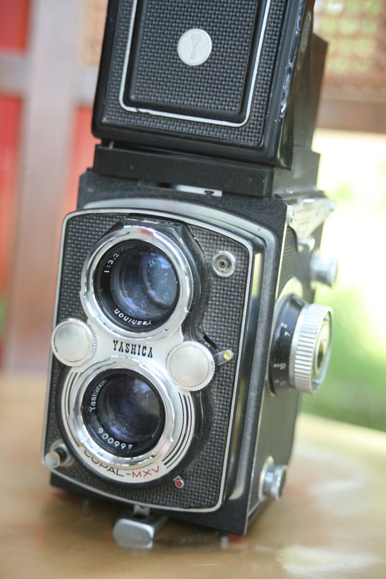 Rare Japanese Camera Yashica Copal MXV Camera Set Design Camera Rare Home Decor Collectible NOT TESTED