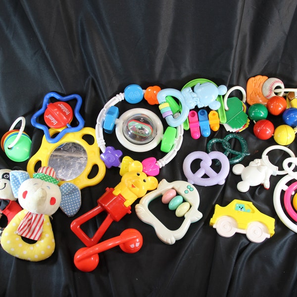 Plastic Rattle Etsy