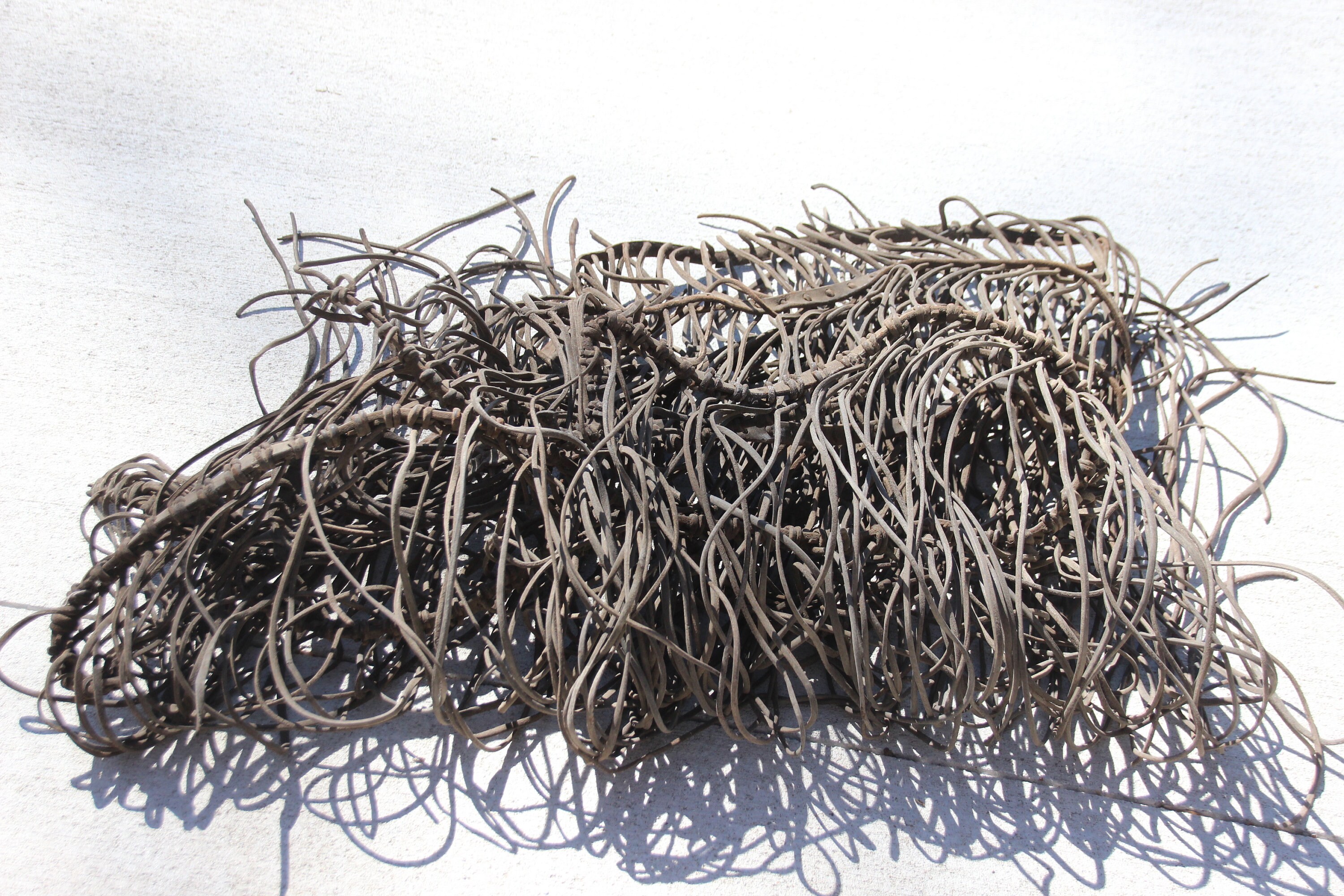 Vintage Leather Fly Blanket Southwestern Decor Home Decor Etsy