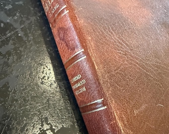 Gereserveerd 1970, Leren Bijbel, Bijbel, Oude Bijbel, Heilige Bijbel, Antieke Bijbel, Religieus boek, Geïllustreerd, Kaarten