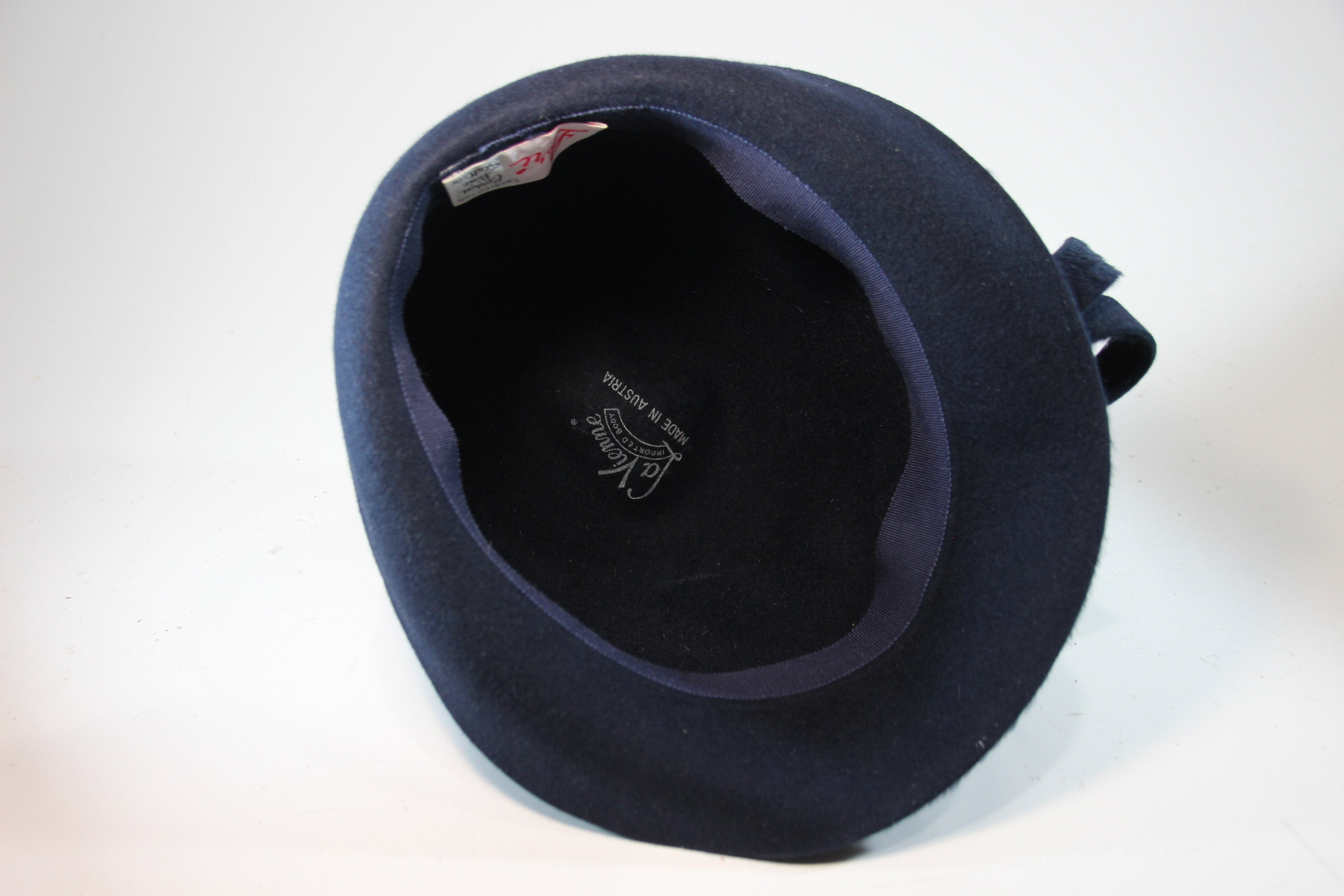 Vintage Early 1960s Fancy Sun Hat From Carson Pirie Scott and Company Vintage Carson Pirie Scott & Co. hat from 1950s or 1960s main image 3