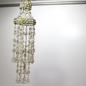 Seashell Hanging, Chandelier, Plant Holder, Vintage Plant Hanger, Seashells, Shells, Bohemian Decor, Cottage, Beach