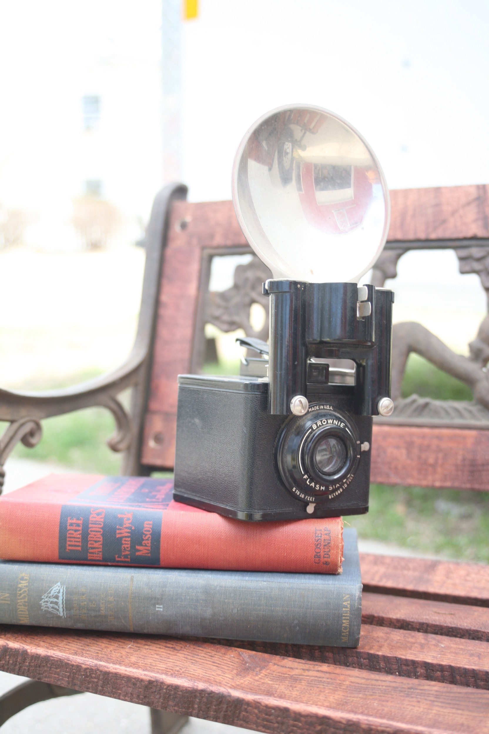 1950s Kodak Brownie Flash Six-20, Camera, Photography Prop