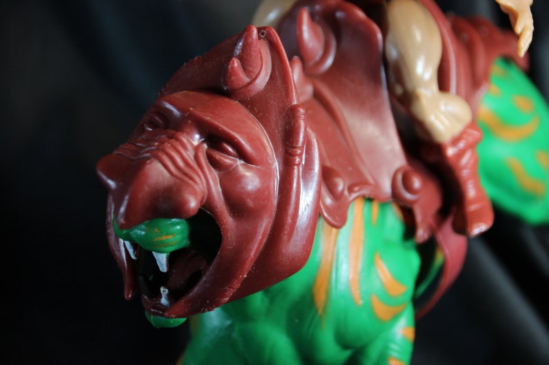 Complete Battle Cat Cringer 1982 He Man Soft Head Etsy Complete Battle Cat Cringer 1982 He Man Soft Head Etsy