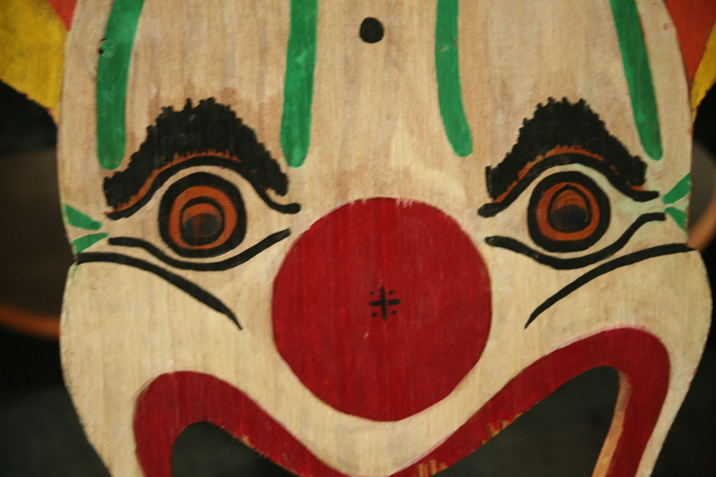 HALLOWEEN SALE Vintage Wood Carnival Crown Game 1950s Etsy