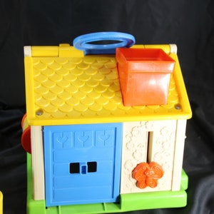 Vintage 1980s Fisher Price Toy Toy House 80s Toy Toddler - Etsy