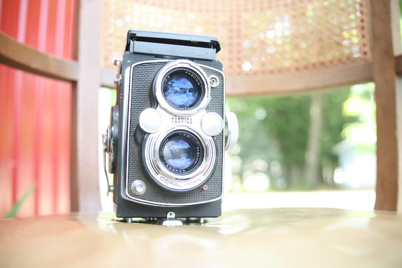 Rare Japanese Camera Yashica Copal MXV Camera Set Design Camera Rare Home Decor Collectible NOT TESTED