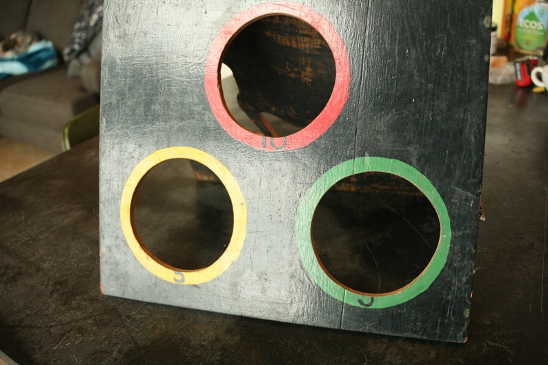 HALLOWEEN SALE Vintage Wood Carnival Crown Game 1950s Etsy