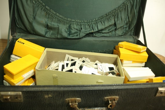 100's of Vintage Mid Century Slides, 35mm Slides,