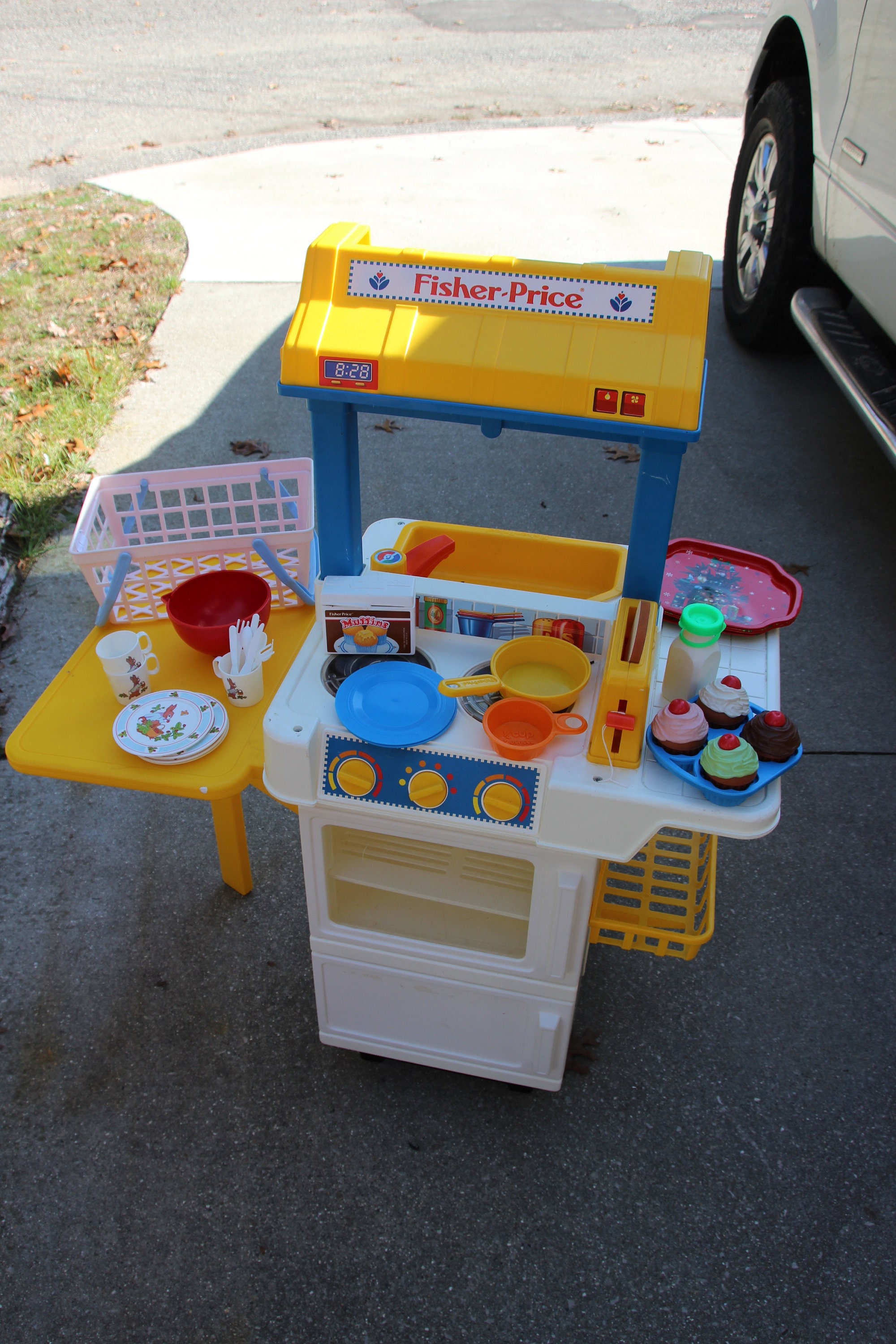 veel plezier noodzaak genoeg Vintage Fisher Price Keuken Speelgoed Peuter Speelgoed - Etsy Nederland