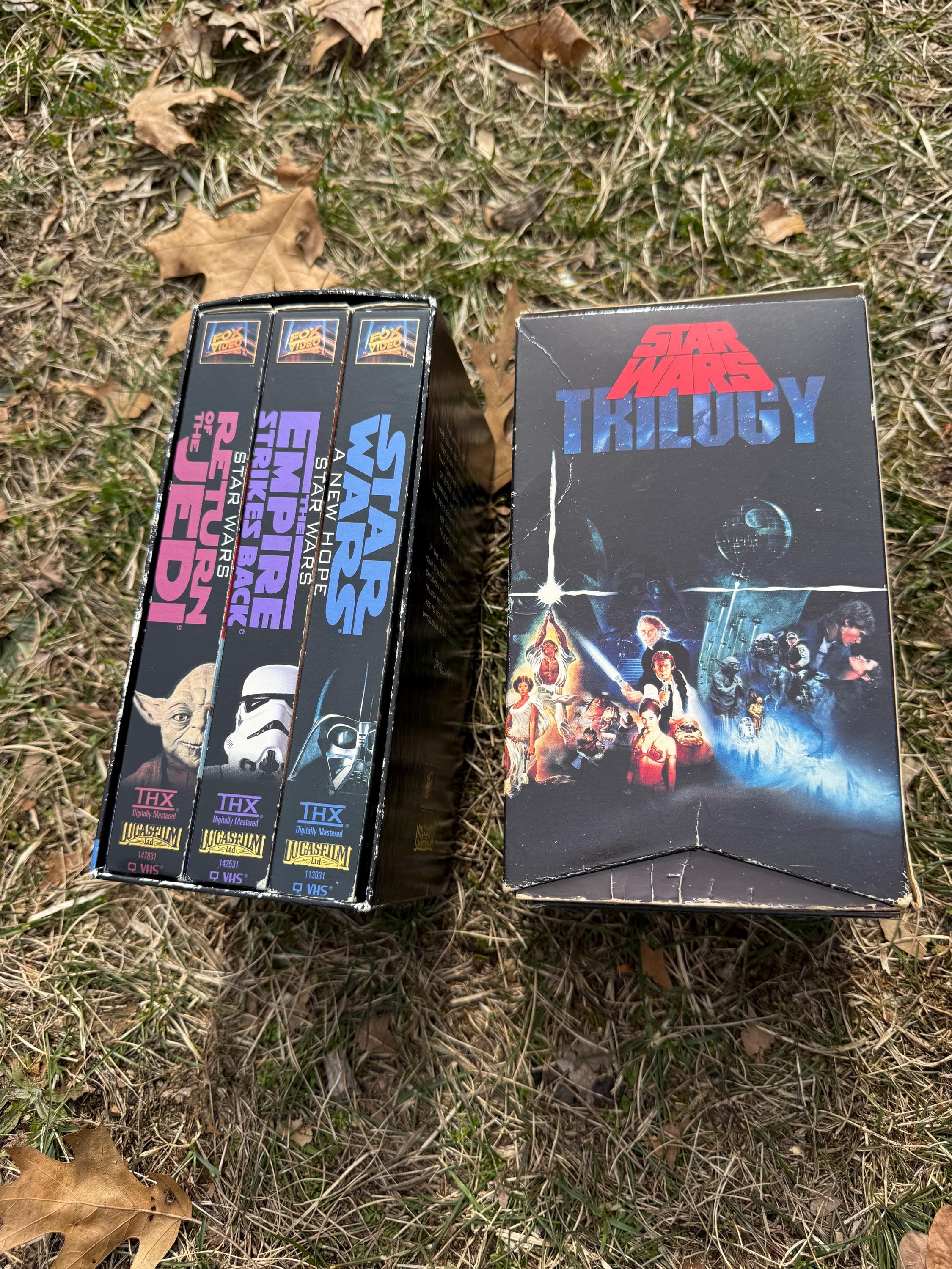 Starwars trilogy vhs - Etsy 日本
