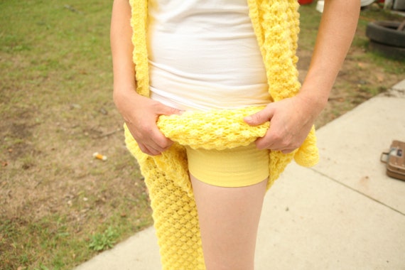 FALL SALE  - Vintage Yellow, Knit Pants, Sweater … - image 7