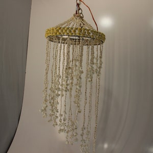 Seashell Hanging, Chandelier, Seashells, Shells, Bohemian Decor, Cottage, Beach, Summer Decor, Lake House