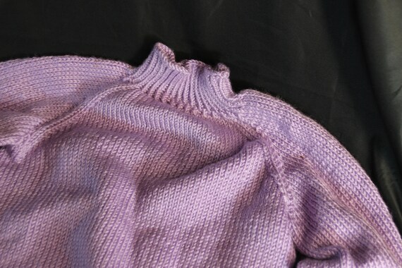 Vintage Children's Sweater, Handmade, Knit Sweate… - image 6
