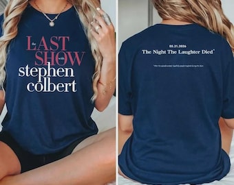 Late Night Comedy TV Host Farewell 2026 Graphic T Shirt Fan Tee for everyone