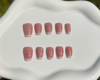 Französische Spitze mit Flash-Mag zum Aufdrücken der Nägel | Japanische Nageltechnik 日本人ネイリスト | wiederverwendbar | hohe Qualität | handgefertigt