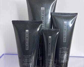 Mary Kay-Men High Intensity Aftershave/ Body Wash/Shampoo 4 Piece Gift Set.