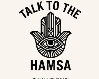 hamsa hand vector png boho digital download gift for boho artists chic moms art deco t-shirt graphic ornamental hand symbol artwork png