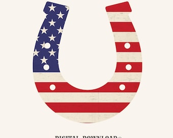 american flag horseshoe png distressed digital download gift for patriotic women irish girls horseshoe shirt vintage tee design usa flag